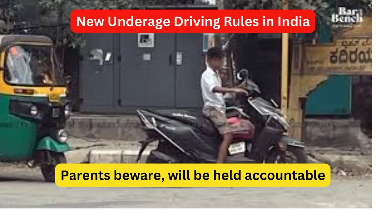 new underage driving rules india
